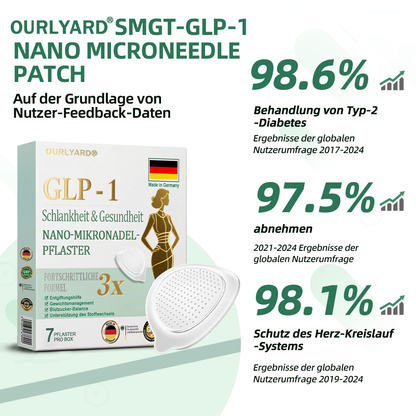 【Letzter Tag – 60 % RABATT 💓】Ourlyard® NIDDK-Tirzepatid Schlankheits- & Gesundheits-NANO-MIKRONEDEL-PFLASTER 🇩🇪 (Kein Schmerz, 24/7 Wirkstofffreisetzung | Schnell 9 kg verlieren | 90 % Blutzuckersenkung) 🐅🏹